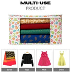 High Quality Flower Printed Saree Cover